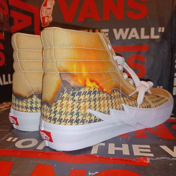 VANS Men's 11 SK8-HI Bolt Big Reveal Taus (Taupe) VN0A5JIVAZP - Picture 2 of 12